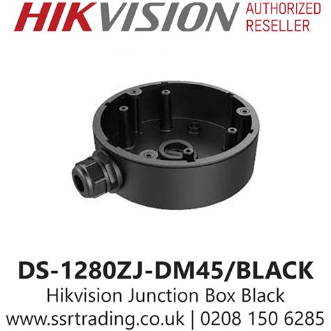 hikvision junction box black|Hikvision DS.